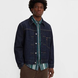 Levi's: Чёрная куртка 