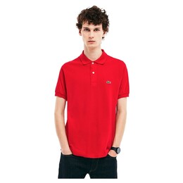 Lacoste: Поло  Red с коротким рукавом