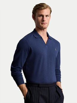 Polo Ralph Lauren: Синяя рубашка 