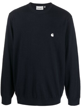 Carhartt WIP: Синий свитер 