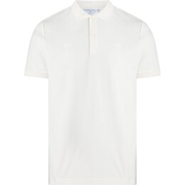 Calvin Klein: Белое поло 