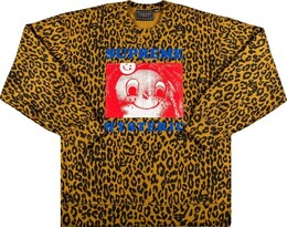 Supreme: Толстовка  Hysteric Glamour с леопардовым принтом