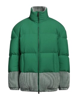 Canali: Зелёный пуховик 