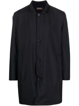 Loro Piana: Кожаное пальто 