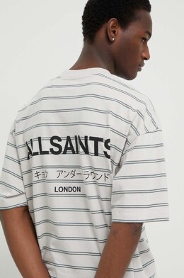 Allsaints: Хлопковая футболка 