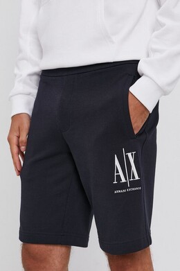 Armani Exchange: Тёмные шорты 