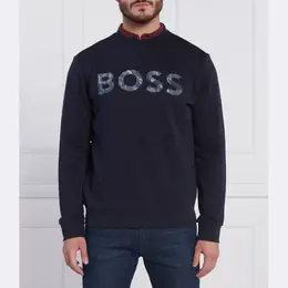 BOSS: Синяя толстовка 
