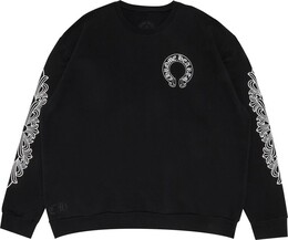 Chrome Hearts: Чёрная толстовка 