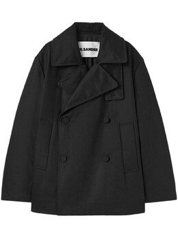 Jil Sander: Двубортное пальто 