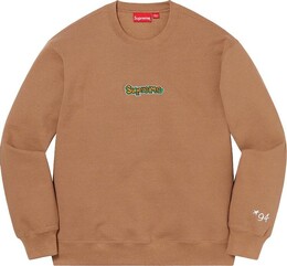 Supreme: Коричневая толстовка  Gonz