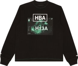Hood By Air: Свитшот с длинным рукавом 