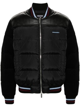 Dsquared2: Чёрный пуховик 