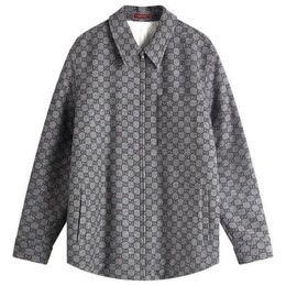 Gucci: Рубашка  GG из фланели