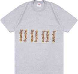 Supreme: Серая футболка  Gonz