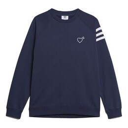 Adidas: Синяя толстовка  Human Made