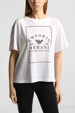 EMPORIO ARMANI: Хлопковая футболка 
