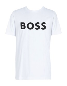 BOSS: Белая футболка 