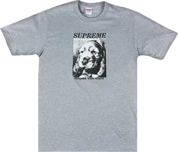 Supreme: Серая футболка  Remember