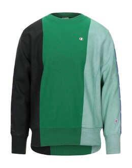 Champion Reverse Weave: Зелёная толстовка 