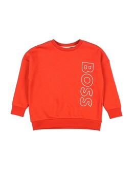 BOSS: Оранжевая толстовка 