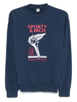 Sporty & Rich: Толстовка с принтом 