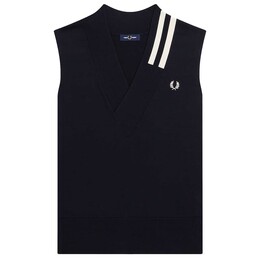 Fred Perry: Синий жилет 