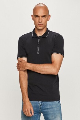 Armani Exchange: Тёмная рубашка 