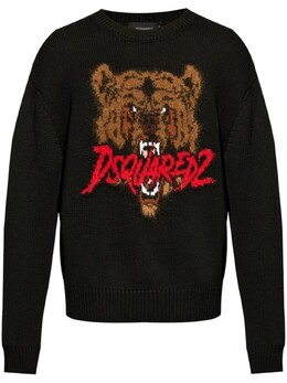 Dsquared2: Чёрный свитер 