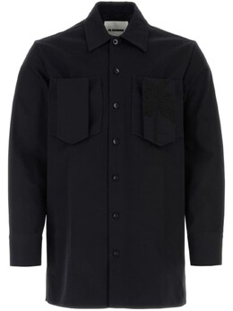 Jil Sander: Хлопковая рубашка 