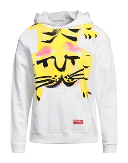Kenzo: Белая толстовка 