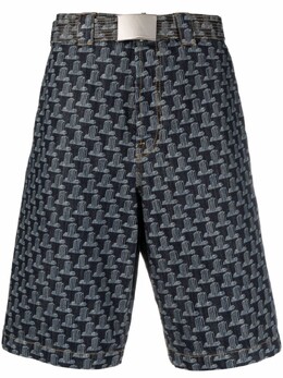 Lanvin: Шорты с принтом 