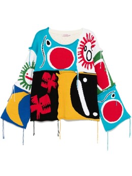 Charles Jeffrey Loverboy: Трикотажный свитер 