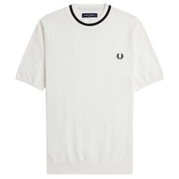 Fred Perry: Белая футболка 