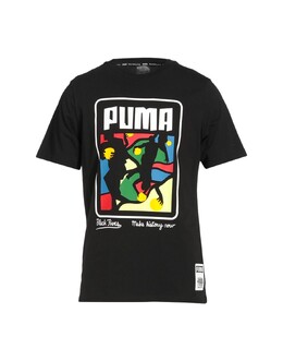 PUMA: Чёрная футболка 
