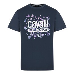 cavalli CLASS: Синяя футболка 