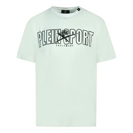 Plein Sport: Белая футболка 