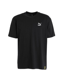 PUMA: Чёрная футболка 