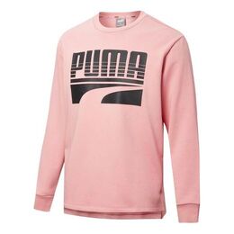 PUMA: Розовый свитер  Rebel