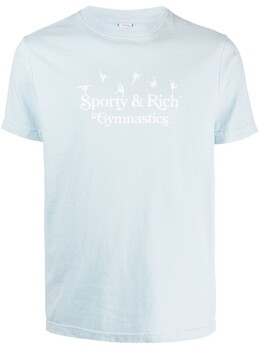 Sporty & Rich: Синяя футболка 