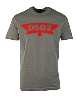 Dsquared2: Серая футболка 