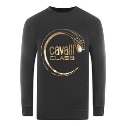 cavalli CLASS: Чёрная толстовка 