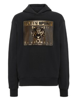 Plein Sport: Толстовка с капюшоном 