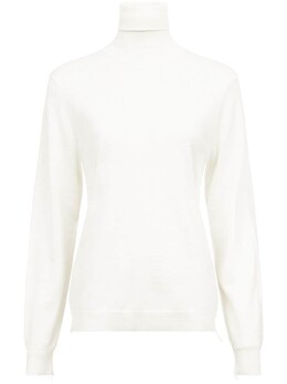 Maison Margiela: Белый свитер 