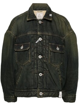 Maison Mihara Yasuhiro: Джинсовый пуховик 