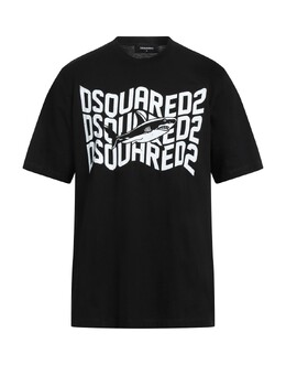 Dsquared2: Чёрная футболка 