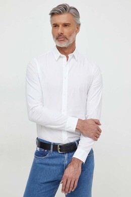 Calvin Klein Jeans: Бежевая рубашка 
