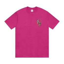 Supreme: Розовая футболка  Laugh Now