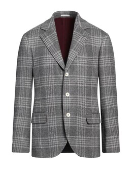 Brunello Cucinelli: Серые пиджаки 
