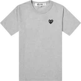 Comme Des Garçons Play: Серая футболка  Heart