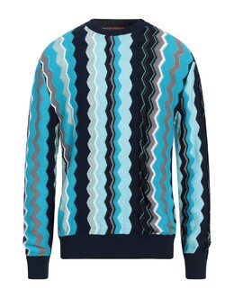 Missoni: Голубой свитер 